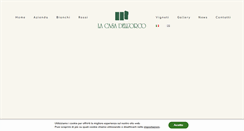 Desktop Screenshot of lacasadellorco.it